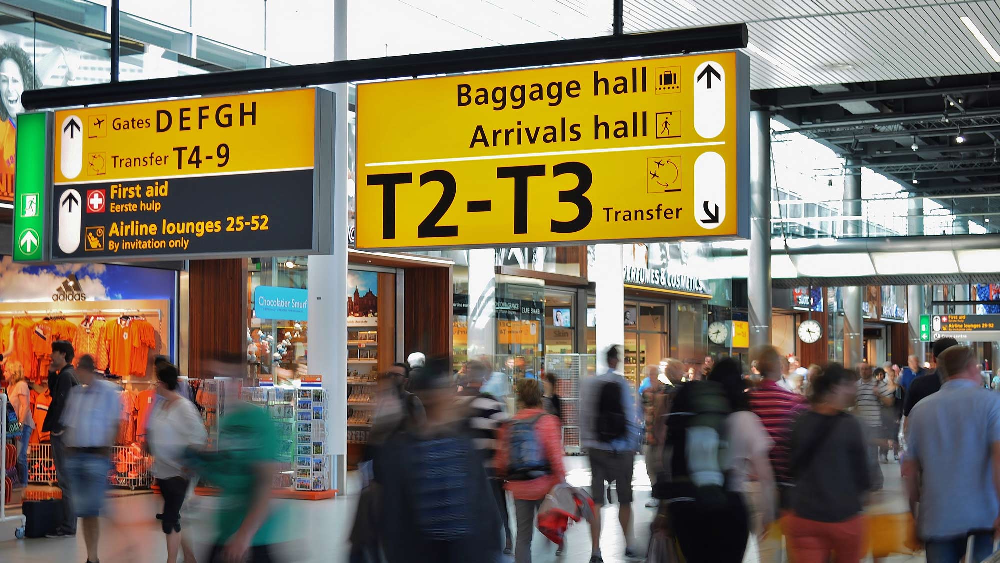 inside Terminal 1