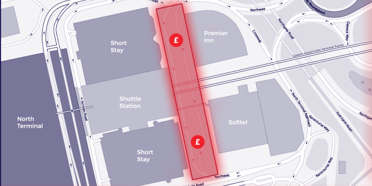 new forecourt charging zone