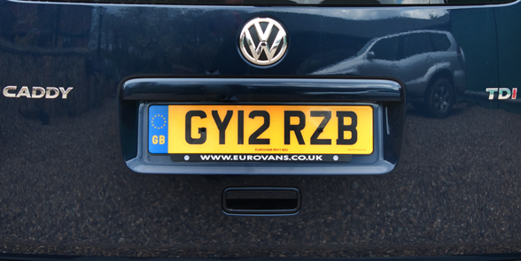 how to get car number plate online